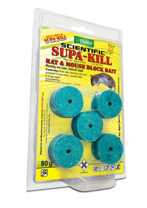 SUPA-KILL RAT MOUSE BLOCK BAIT– Kings Baby Centre